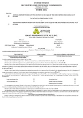 AMAG Pharmaceuticals, Inc.