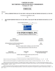 CSS Industries Inc.