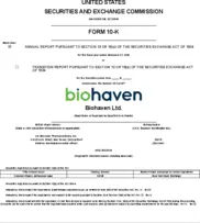 Biohaven Pharmaceutical Holding Company Ltd.