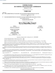 ECA Marcellus Trust I