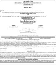 Slack Technologies, Inc.