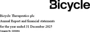 Bicycle Therapeutics plc