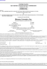 Bionano Genomics, Inc.