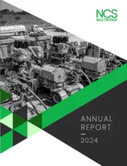 NCS Multistage Holdings, Inc.