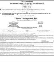 Stoke Therapeutics, Inc.