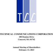Technical Communications Corporation