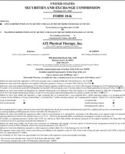 ATI Physical Therapy, Inc.