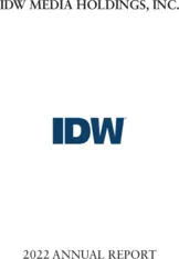 IDW Media Holdings, Inc.