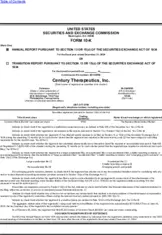 Century Therapeutics, Inc.