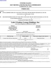 Lulu's Fashion Lounge Holdings, Inc.