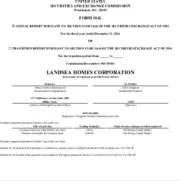 Landsea Homes Corporation