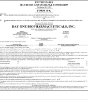 Day One Biopharmaceuticals, Inc. - AnnualReports.com