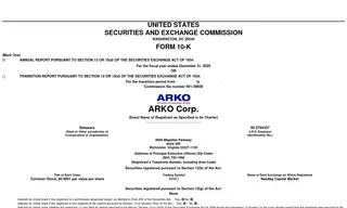 Arko Corp.