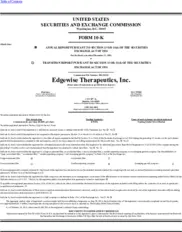 Edgewise Therapeutics, Inc.