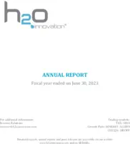 H2O Innovation Inc.
