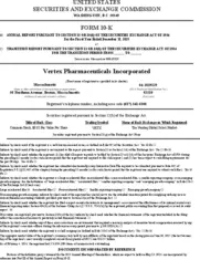 Vertex Pharmaceuticals Inc. Vertex Pharmaceuticals Inc.