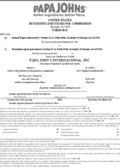 Papa John's International Inc.