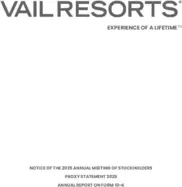 Vail Resorts Inc.