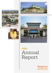 Regency Centers Corporation Regency Centers Corporation