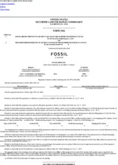 Fossil Group Inc. 