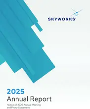 Skyworks Solutions Inc. Skyworks Solutions Inc.