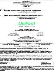 UniFirst Corporation UniFirst Corporation
