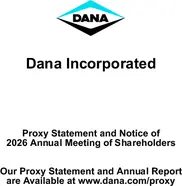 Dana Incorporated