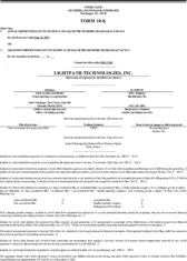 LightPath Technologies Inc. LightPath Technologies Inc.