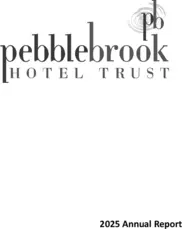 Pebblebrook Hotel Trust Pebblebrook Hotel Trust