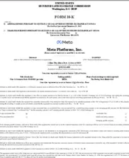 Meta Platforms, Inc. Meta Platforms, Inc.