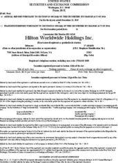 Hilton Worldwide Holdings, Inc. Hilton Worldwide Holdings, Inc.