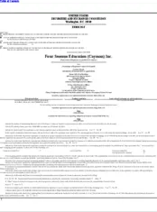 Four Seasons Education (Cayman) Inc.