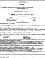 Research Solutions, Inc.