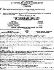 Trevi Therapeutics, Inc.