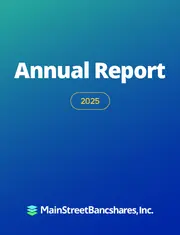 MainStreet Bancshares, Inc.