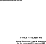 Corpus Resources PLC