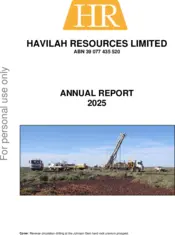 Havilah Resources Limited