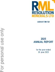 Resolution Minerals Limited
