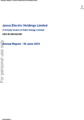 Janus Electric Limited