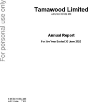 Tamawood Limited