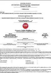 Grocery Outlet Holding Corp.