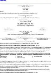 Health Catalyst, Inc