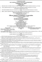 Silicon Motion Technology Corporation