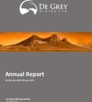 De Grey Mining Limited