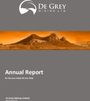 De Grey Mining Limited