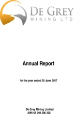 De Grey Mining Limited