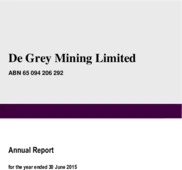 De Grey Mining Limited
