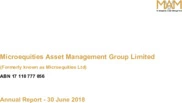 Microequities Asset Management Group Limited