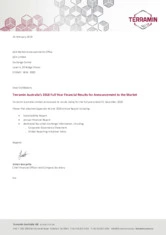 Terramin Australia Limited
