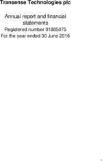 Transense Technologies plc 